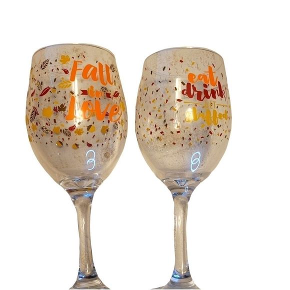 Wine glasses Fall Gift Set - Picture 6 of 12